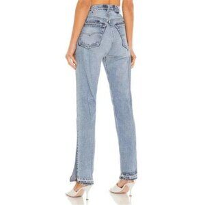 NWT EB Denim Vintage Unraveled Straight Leg Vintage Jean